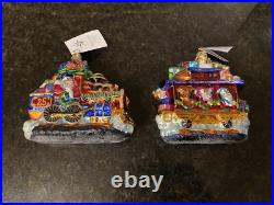 Christopher Radko Holiday Express Neiman Marcus Exclusive2 PcLTD EDMINT BOX