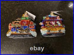 Christopher Radko Holiday Express Neiman Marcus Exclusive2 PcLTD EDMINT BOX