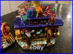 Christopher Radko Holiday Express Neiman Marcus Exclusive2 PcLTD EDMINT BOX