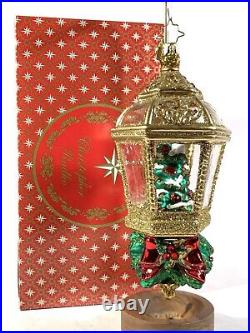 Christopher Radko Holiday Glow Christmas Ornament 1019808 Nib