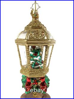 Christopher Radko Holiday Glow Christmas Ornament 1019808 Nib