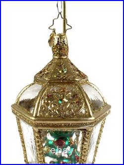 Christopher Radko Holiday Glow Christmas Ornament 1019808 Nib