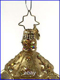 Christopher Radko Holiday Glow Christmas Ornament 1019808 Nib