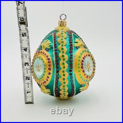 Christopher Radko Holiday Reflections Harold Lloyd Glass Christmas Ornament 5