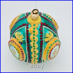 Christopher Radko Holiday Reflections Harold Lloyd Glass Christmas Ornament 5