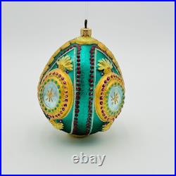 Christopher Radko Holiday Reflections Harold Lloyd Glass Christmas Ornament 5