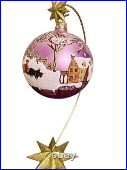 Christopher Radko Homeward Bound Ball Ornament 99-307-0 RARE