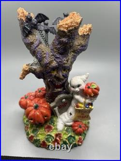 Christopher Radko Hoot N Howl Halloween Ornament Tree, Missing Hangars READ