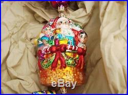 Christopher Radko Hot Air Lift Balloon Glass Ornament 16 32/10000 Grand Gift