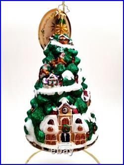 Christopher Radko It Takes A Village #1020153 Limited Edition Decorated Tree