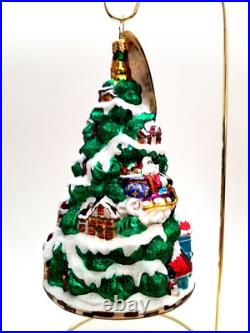 Christopher Radko It Takes A Village #1020153 Limited Edition Decorated Tree