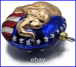 Christopher Radko It's A Party Republican Elephant Political Christmas Ornament