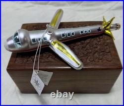 Christopher Radko Italian Airplane 94-315-0 VERY RARE 1st color! NWT