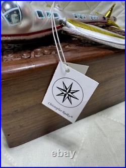 Christopher Radko Italian Airplane 94-315-0 VERY RARE 1st color! NWT