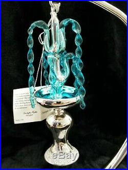 Christopher Radko Italian Blown Glass Ornament CRYSTAL FOUNTAIN 1993
