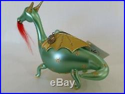 Christopher Radko Italian Blown Glass Ornament DRAGON FLY 2001 Rare