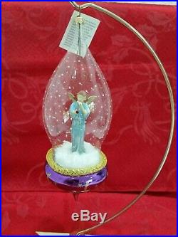Christopher Radko Italian Blown Glass Ornament GABRIEL'S HORN 1996