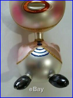 Christopher Radko Italian Blown Glass Ornament MAJOR DUCK 1994 SIGNED