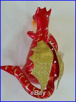 Christopher Radko Italian Blown Glass Ornament MY OLD FLAME Rare! 2006