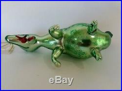 Christopher Radko Italian Blown Glass Ornament Puff 1996 Rare! Vintage