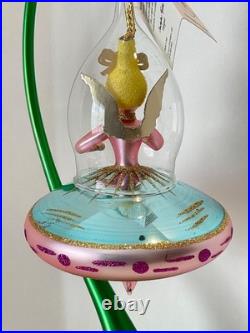 Christopher Radko Italian Glass Ornament ANGEL ON BOARD 94-310 Signed by Radko