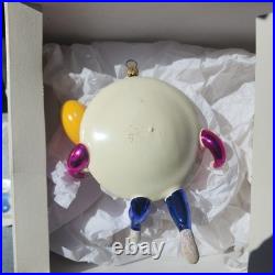 Christopher Radko Italian Glass Ornament RUN DISH RUN SPOON & DISH