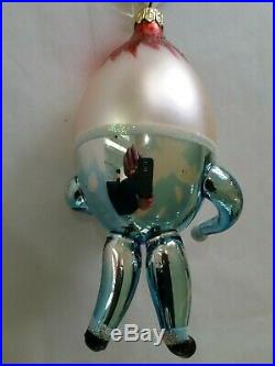 Christopher Radko Italian Glass Ornament TWO EGGS ARE BETTER THAN ONE 1994