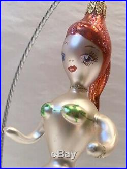Christopher Radko Italian Ornament Italian Teenage Mermaid