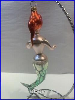 Christopher Radko Italian Ornament Italian Teenage Mermaid