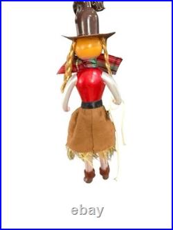 Christopher Radko Italian Rodeo Sweetheart Cowgirl Ornament 1011950 Rare 2005