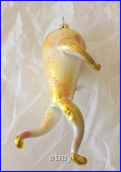 Christopher Radko Italian Tutti Frutti Carrot Anthropomorphic Xmas Ornament 1993