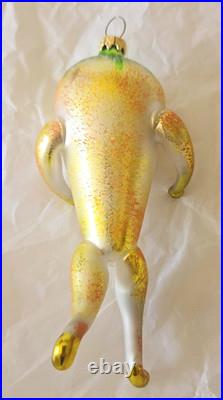 Christopher Radko Italian Tutti Frutti Carrot Anthropomorphic Xmas Ornament 1993