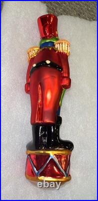 Christopher Radko Kermit Nutcracker Jim Henson Muppets 1997 Vintage 8.5 WithBox