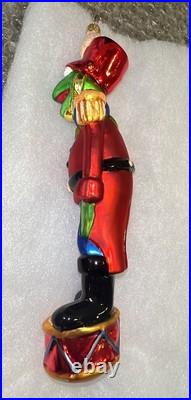 Christopher Radko Kermit Nutcracker Jim Henson Muppets 1997 Vintage 8.5 WithBox