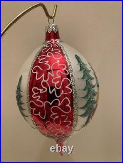 Christopher Radko LUCY'S FAVORITE NEW witho Tags 91-075-01 RED VERSION