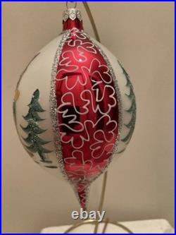 Christopher Radko LUCY'S FAVORITE NEW witho Tags 91-075-01 RED VERSION