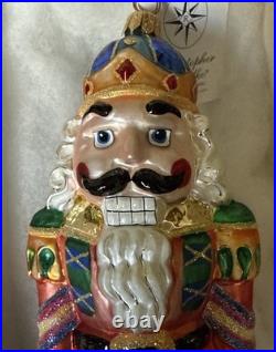 Christopher Radko Limited Edition 388/10,000 1999 Cracker King Nutcracker Series