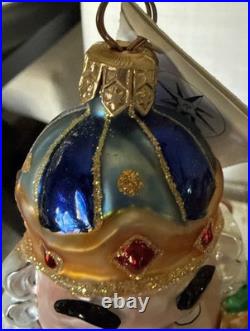 Christopher Radko Limited Edition 388/10,000 1999 Cracker King Nutcracker Series