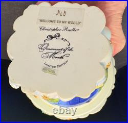 Christopher Radko Limited Edition Musical Revolving Ornament of the Month Stand