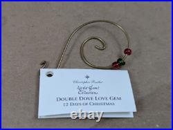 Christopher Radko Little Gems 12 Days Of Christmas Ornaments 1-12 Complete Set