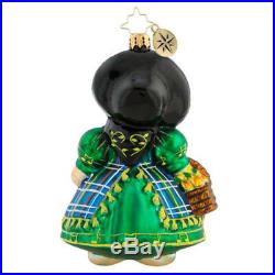 Christopher Radko Little Peddler Muffy Ornament New 1019625 Vander Bear Rare
