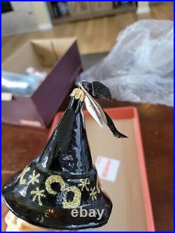 Christopher Radko Lucinda Witch Hand-Blown 7 Glass Ornament Halloween