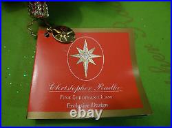 Christopher Radko Lucky Christmas Glass Ornament