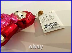 Christopher Radko Red Shoes Blown Glass Ornament – Made In Poland, New