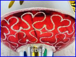 Christopher Radko Majestic Reflector Finial 92187-0 1992 15 XL Ornament