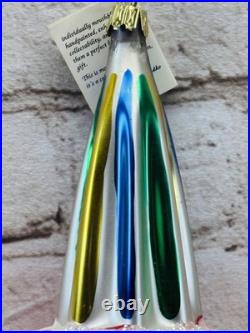 Christopher Radko Majestic Reflector Finial 92187-0 1992 15 XL Ornament