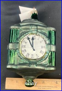 Christopher Radko Marshall Fields Clock Ornament 1999 Limited #278/5k w Box