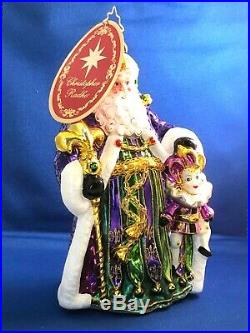 Christopher Radko Master of Mardi Gras Ornament