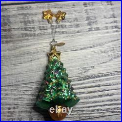 Christopher Radko Mouth Blown Glass Christmas Ornaments Lot of 17 WithPlastic Box