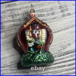 Christopher Radko Mouth Blown Glass Christmas Ornaments Lot of 17 WithPlastic Box